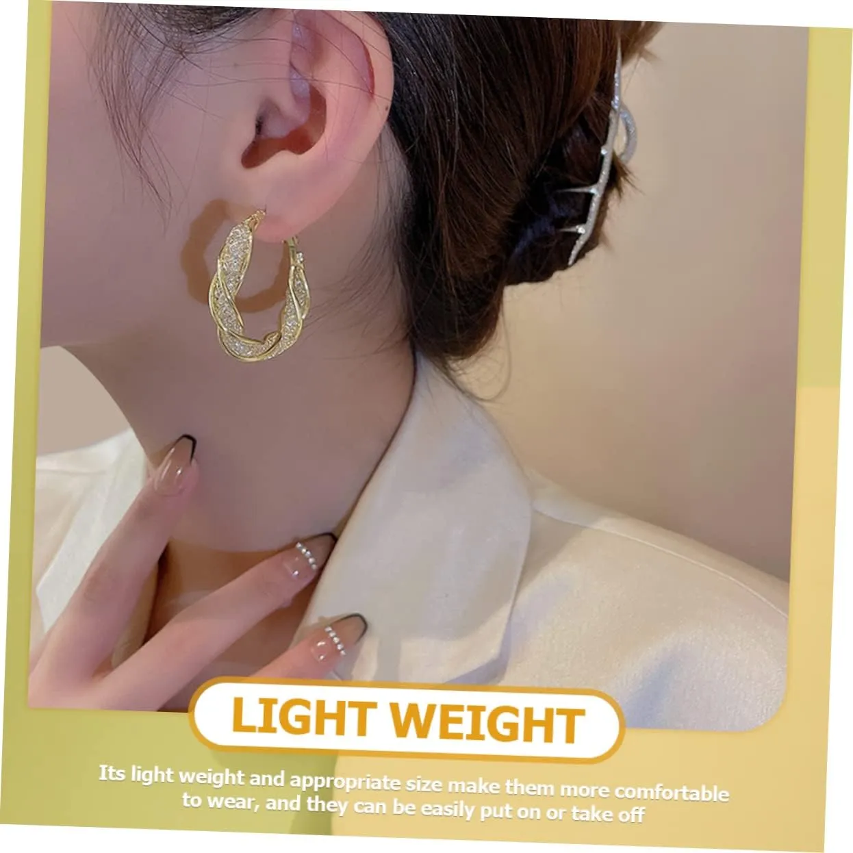 1 Pair Circle Hollow Earrings Jewelry for Women Earrings for Women Fashion Jewelry Prom Earrings Women