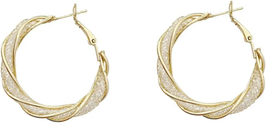 1 Pair Circle Hollow Earrings Jewelry for Women Earrings for Women Fashion Jewelry Prom Earrings Women