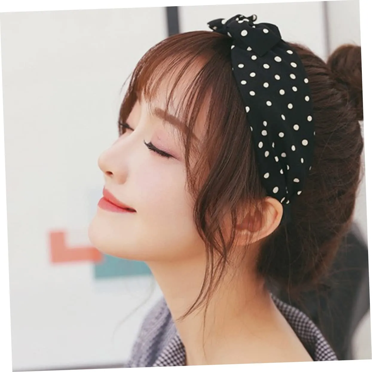 12pcs Knotted Hair Hoops Bowknot Headbands for Women Chic Patterned Headwraps Yellow Khaki Elegant Design for Daily Wear and Special Occasions