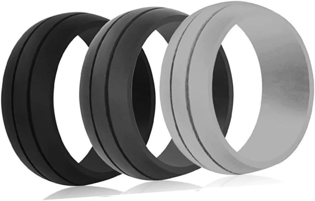 14 Pcs Women Wedding Ring Rubber Wedding Ring Wedding Rings Men Silicone Wedding Bands Men Ring