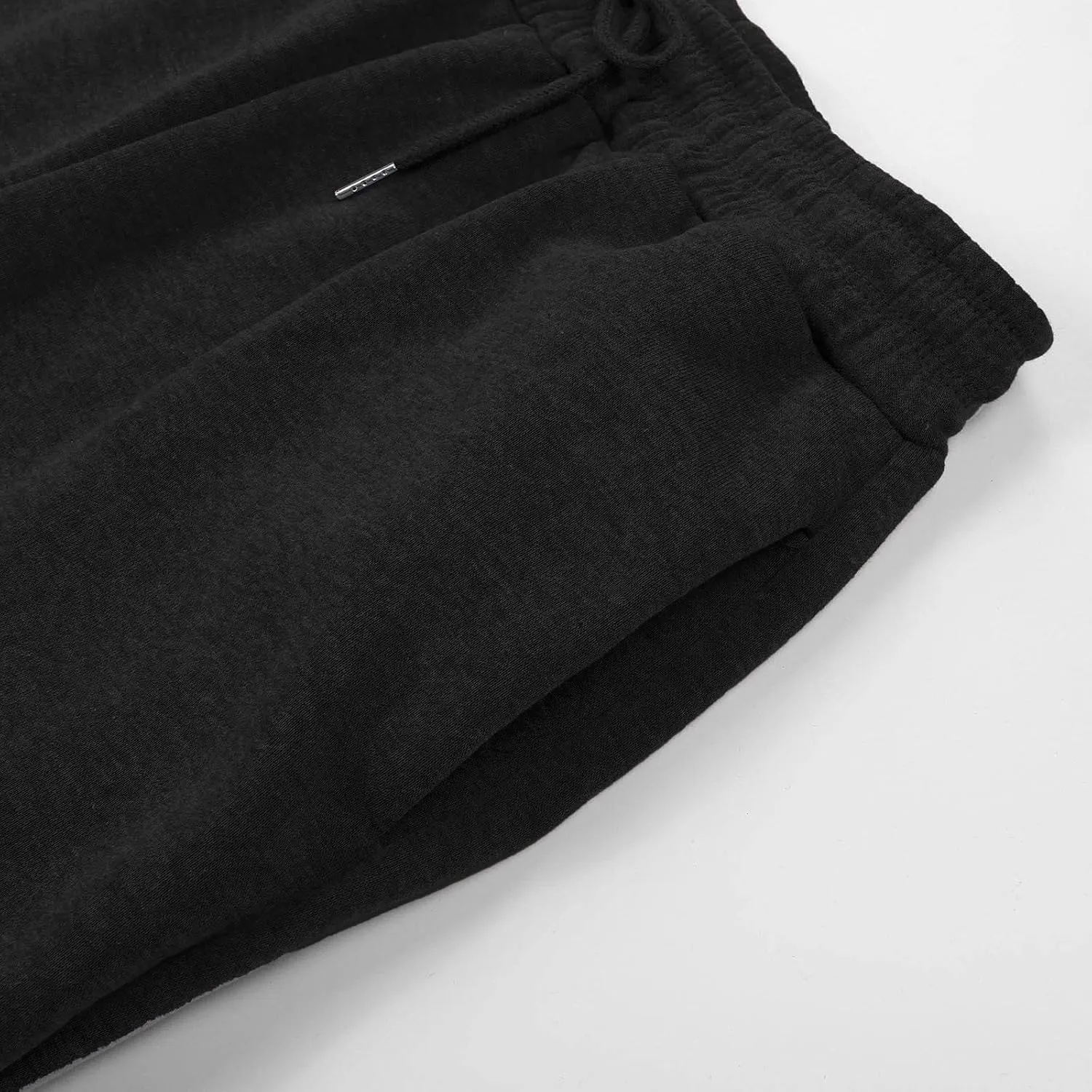 2023 Sweatpants for Women Trendy Plaid High Waist Wide Leg Pants Work Casual Loose Fit Fall Fleece Lounge Joggers