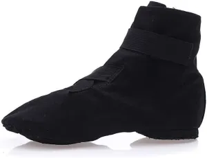 AOQUNFS Canvas Jazz Dance Boots Ballet Ballroom Practice Dancing Sneakers for Women