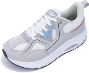 AOV Wide Toe Box Shoes Women Arch Support Walking Shoes for Plantar Fasciitis Orthotic Tennis Sneakers