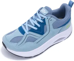 AOV Wide Toe Box Shoes Women Arch Support Walking Shoes for Plantar Fasciitis Orthotic Tennis Sneakers