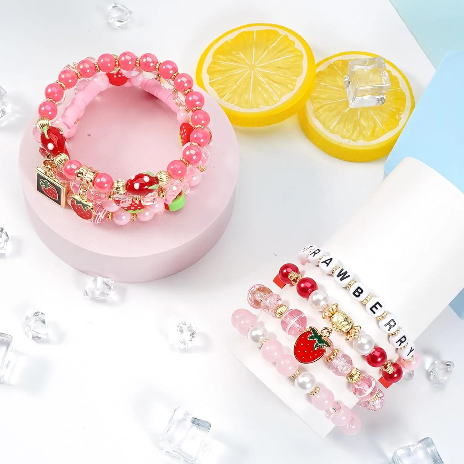 Ardorchid Game Day Bracelets Football Basketball Bracelets Tennis Baseball Stretchy Stackable Heishi Beads Bracelets