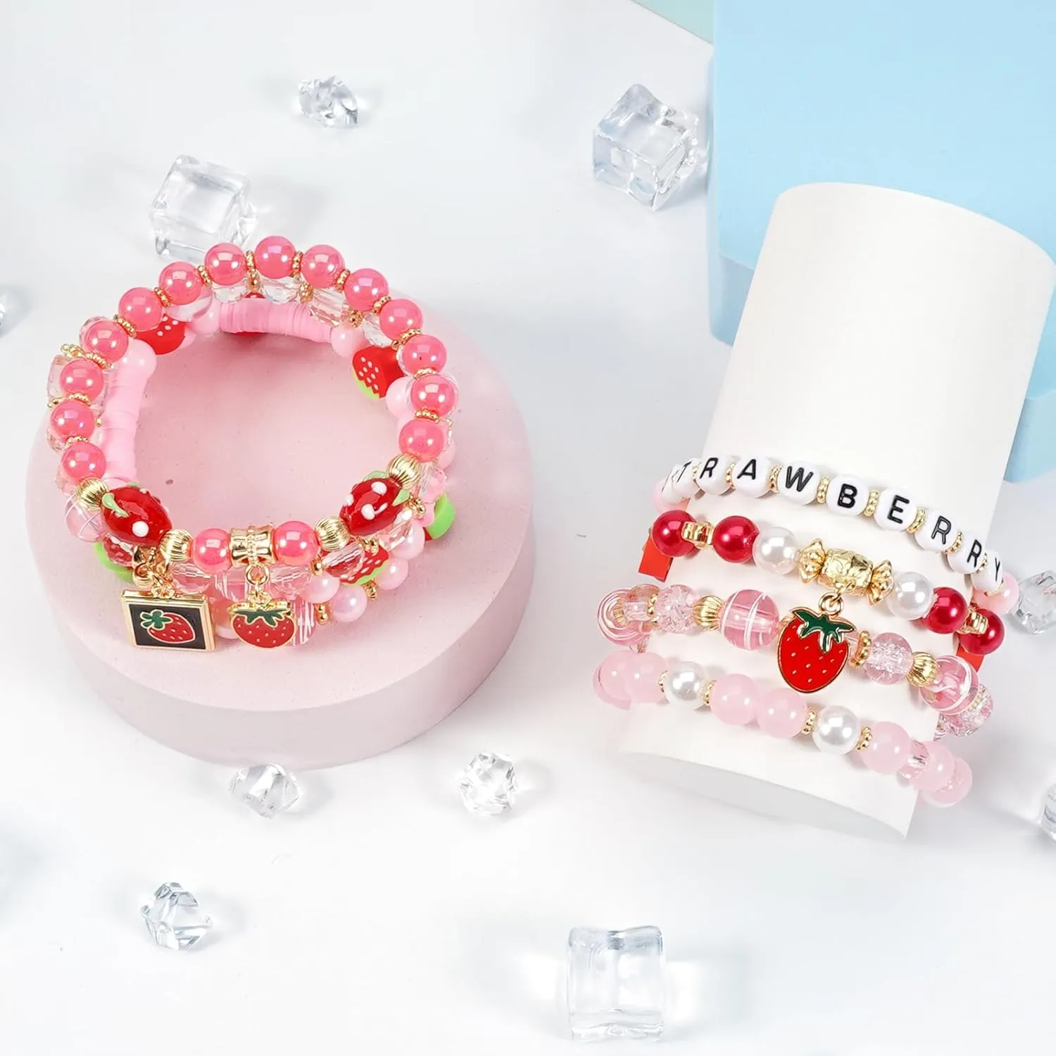Ardorchid Game Day Bracelets Football Basketball Bracelets Tennis Baseball Stretchy Stackable Heishi Beads Bracelets