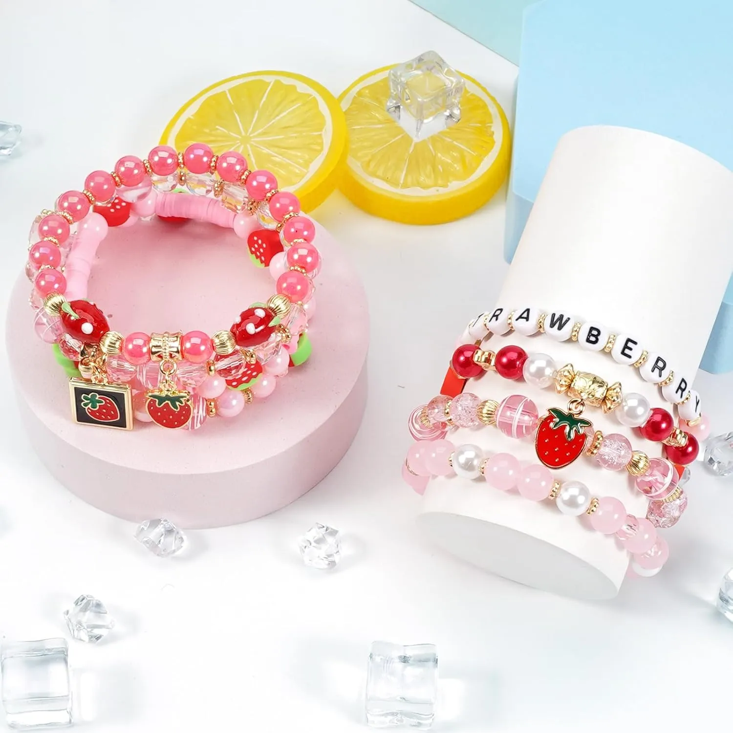 Ardorchid Game Day Bracelets Football Basketball Bracelets Tennis Baseball Stretchy Stackable Heishi Beads Bracelets