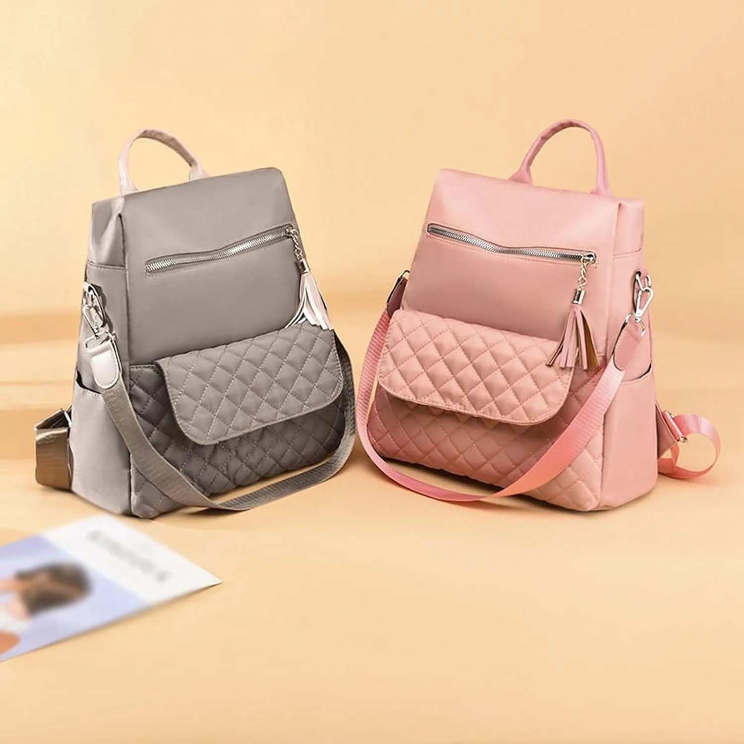 Backpack women Backpacks Large Capacity Female School Bag Casual Laptop For Ladies Bags (Black)