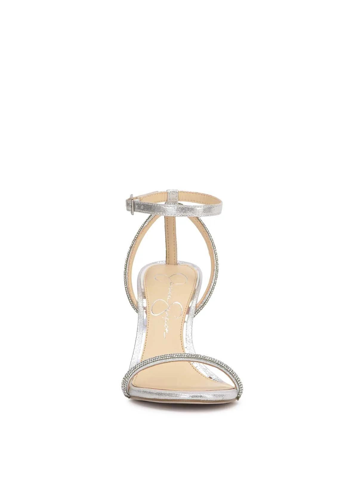Baharia High Heel in Silver
