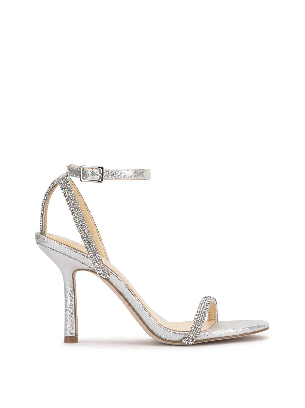 Baharia High Heel in Silver