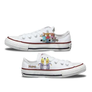 Bananas in Pyjamas Kids Custom Converse Shoes