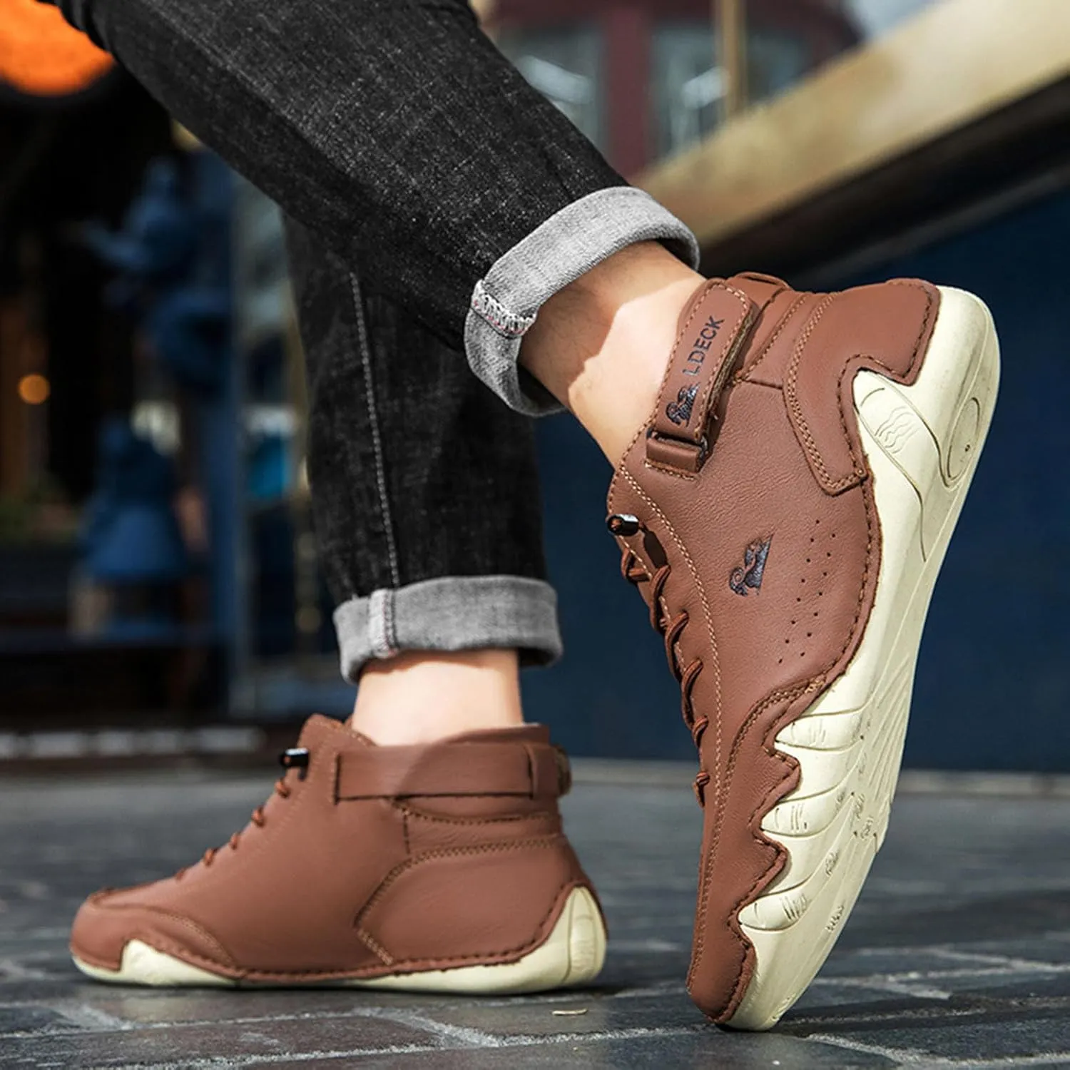 Barefoot Shoes for Men Breathable Orthopedic Sneakers Ergonomic Design Lightweight Comfortable Walking Running