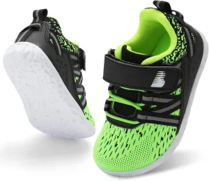 BARERUN Baby Sneakers Toddler Shoes Soft Anti-Slip Sole Newborn First Walkers Infant Toddler Breathable Athletic Running Shoes