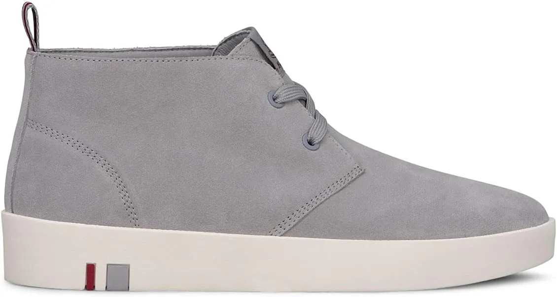 Ben Sherman Mens Thames Round Toe Chukka Casual Boots Ankle - Grey