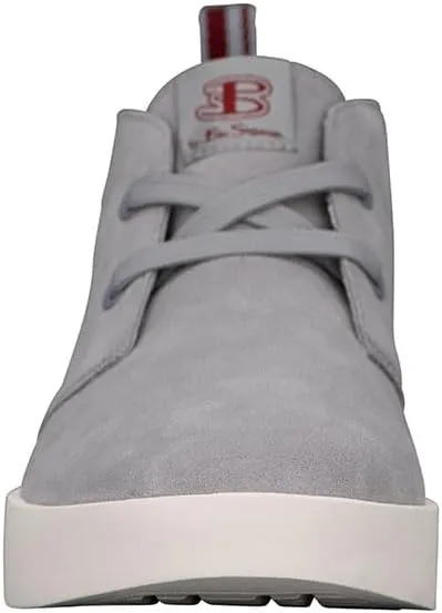 Ben Sherman Mens Thames Round Toe Chukka Casual Boots Ankle - Grey