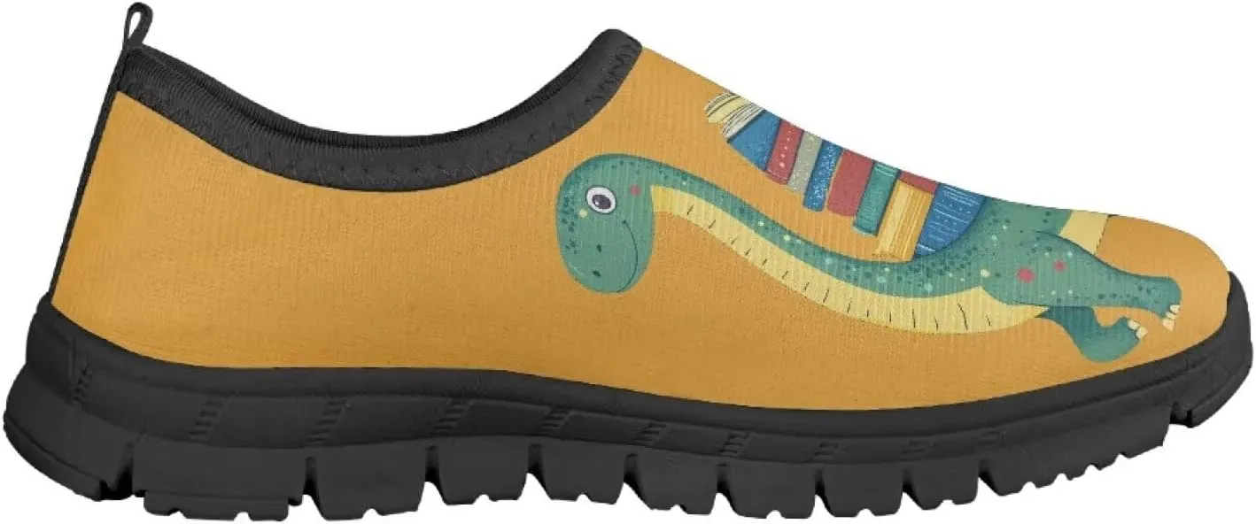 Boys Cool Slip-On Flat Lightweight Shoes Walking Casual Comfortable Travel Outdoor School Shoes Big Kids US Size 11-15