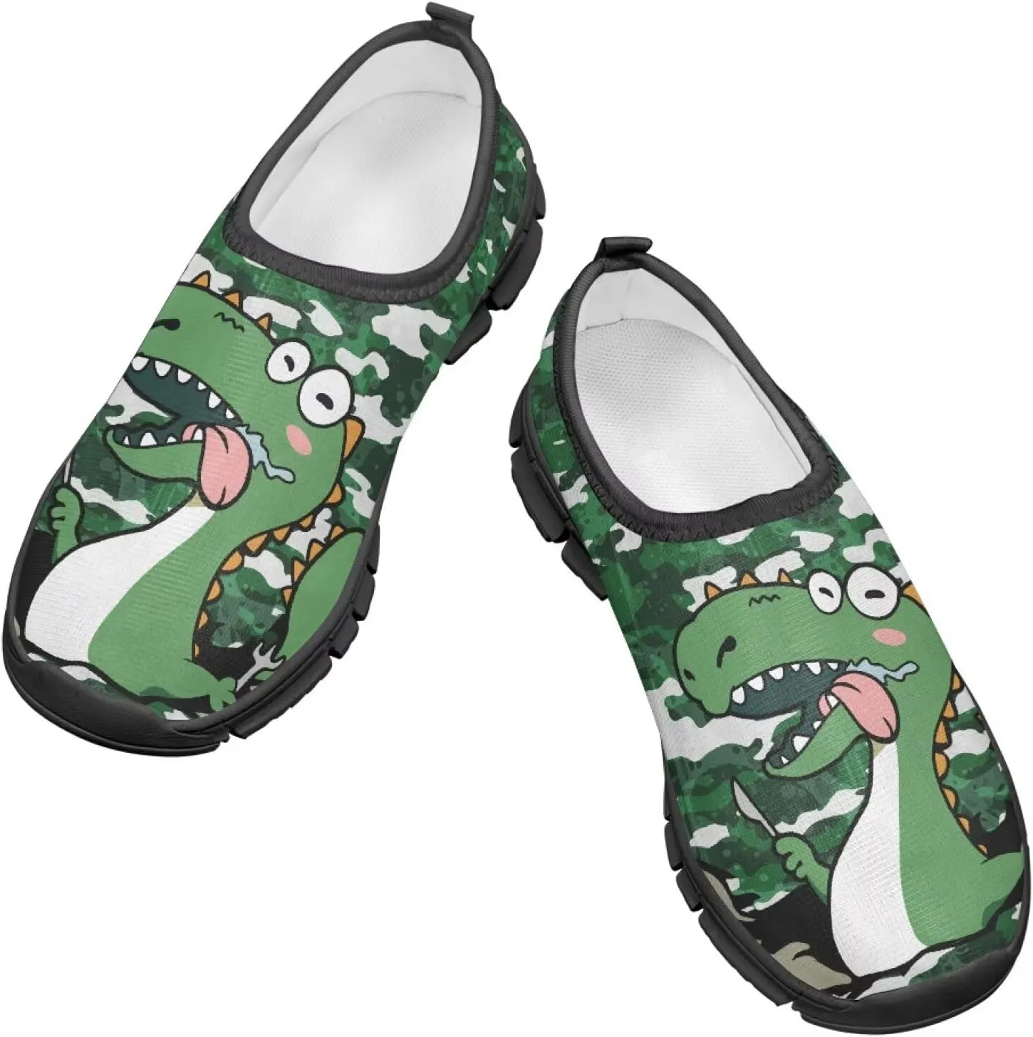 Boys Cool Slip-On Flat Lightweight Shoes Walking Casual Comfortable Travel Outdoor School Shoes Big Kids US Size 11-15