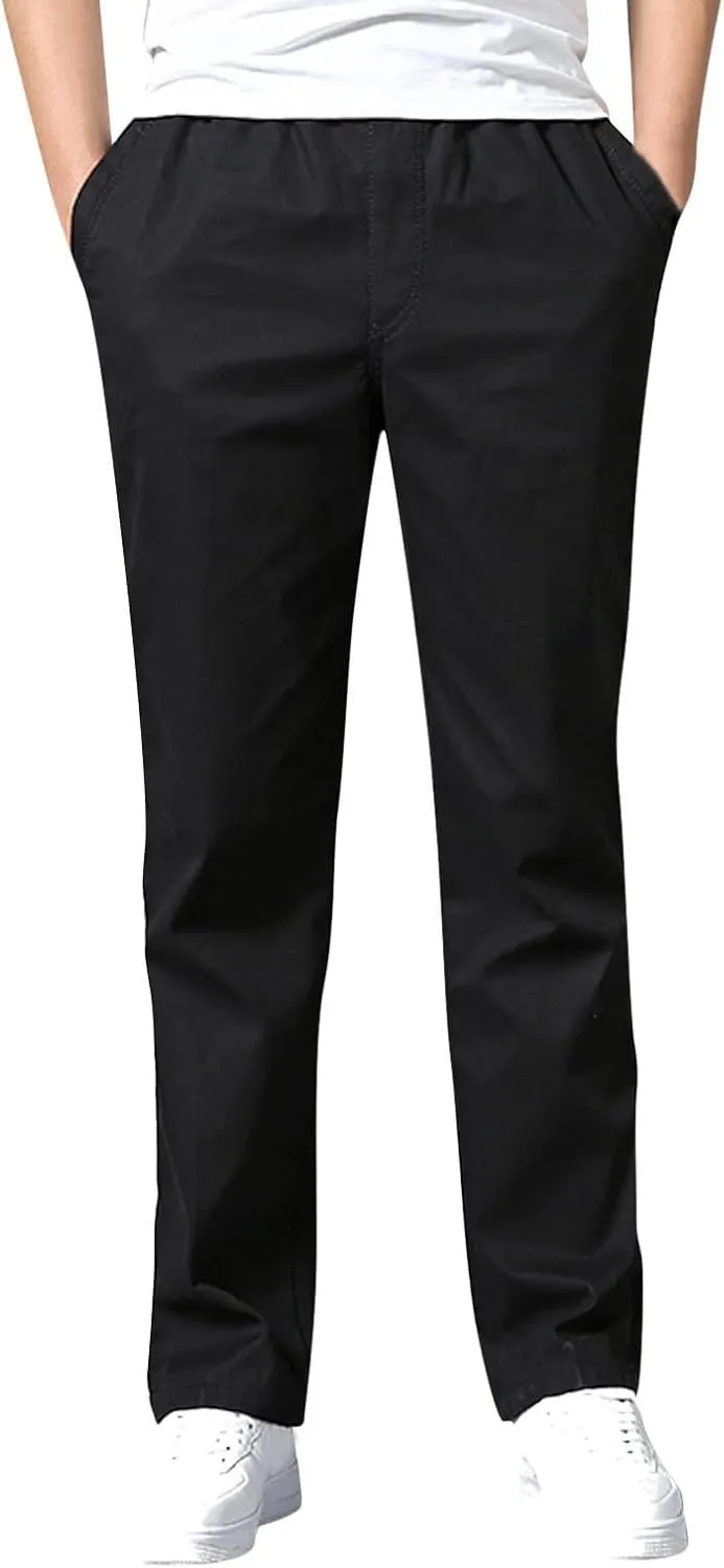Cargo Pants for Men Baggy Casual Joggers Slim Fit Trousers Sweatpants 2023 Men's Heavyweight Cargo Fleece Sweatpants