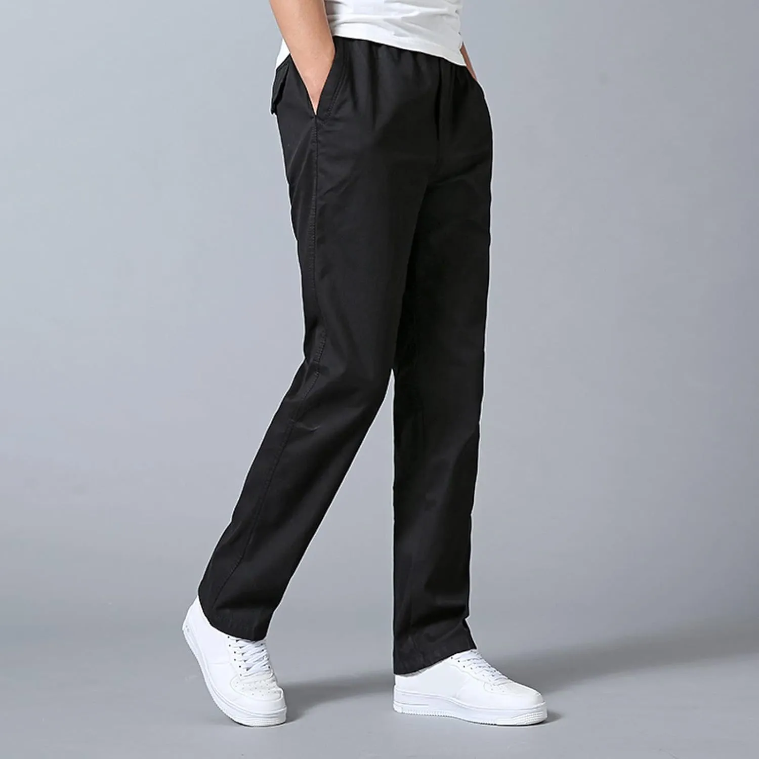 Cargo Pants for Men Baggy Casual Joggers Slim Fit Trousers Sweatpants 2023 Men's Heavyweight Cargo Fleece Sweatpants