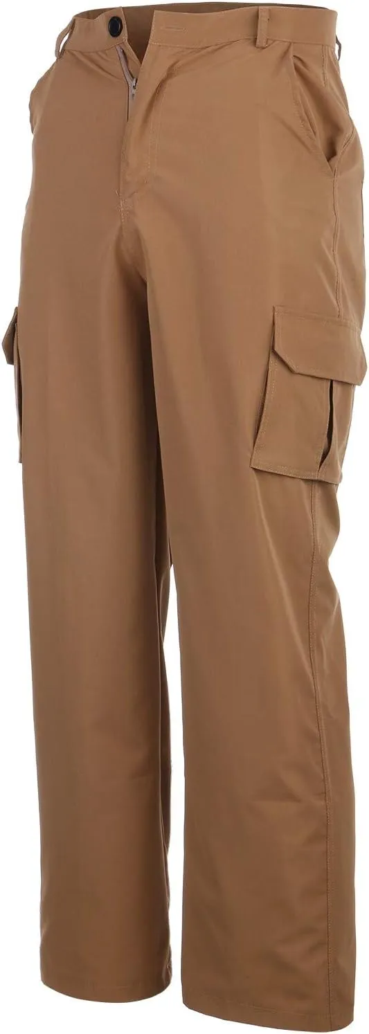 Cargo Pants for Men Relaxed Fit Men with Pockets Men's Basic Active Tapered Jogger Pants Regular and Big & Tall Sizes