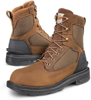 Carhartt Men's Ironwood Waterproof 8" Alloy Toe Work Boot