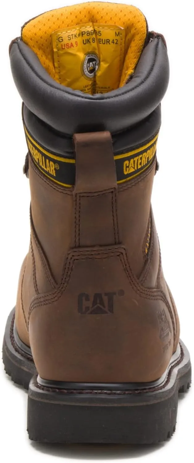 Cat Footwear Men's Salvo 8" Waterproof Steel Toe Thinsulate Work Boot