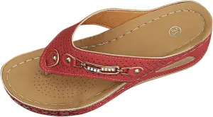 Cathalem Summer Sandals for Women 2024 Slip-On Summer Beach Comfortable Low Top Walking Shoes Outdoor Fashion Slide Sandals