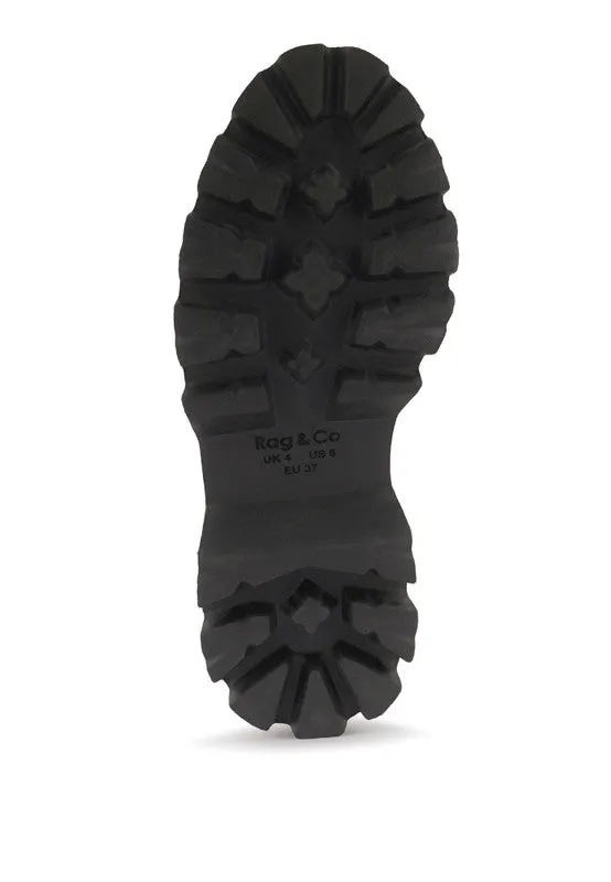 Cheviot Chunky Leather Loafers by Blak Wardrob