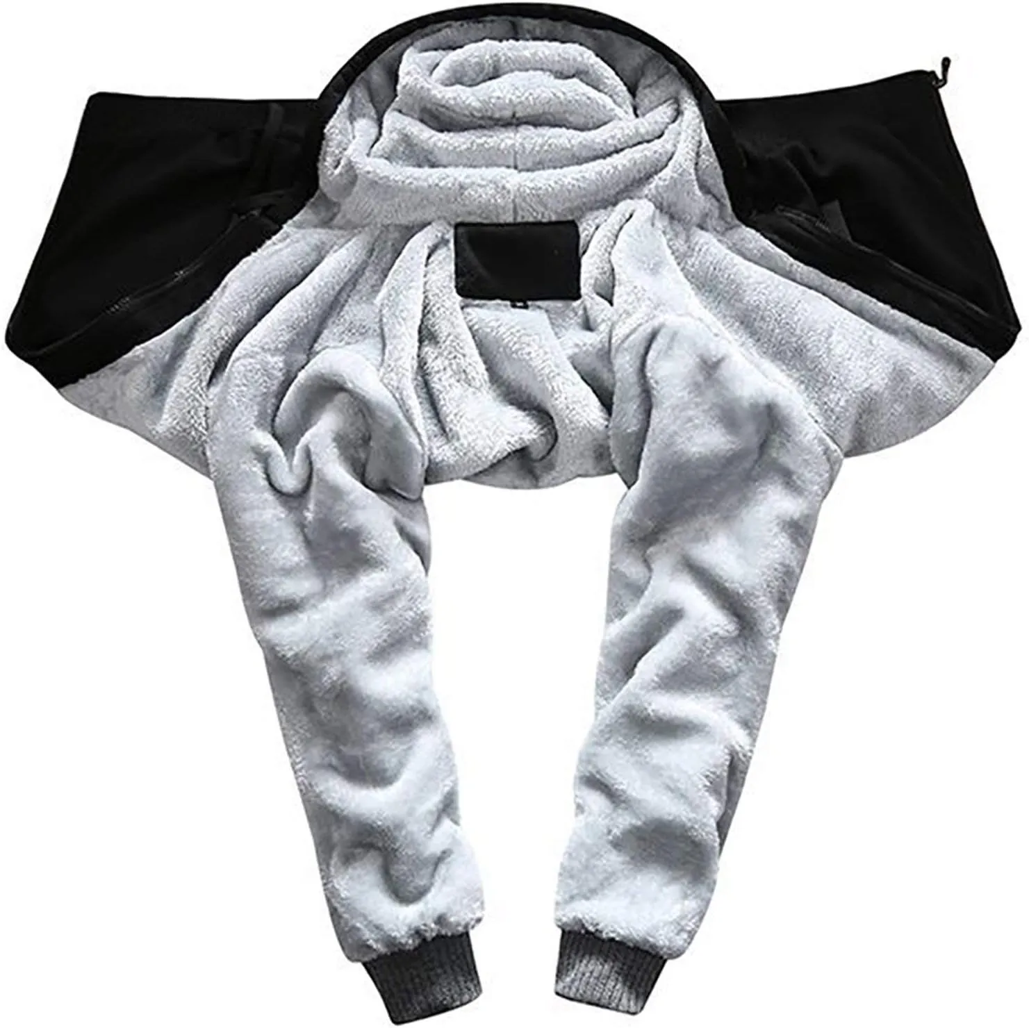 Classical Fairy Men's Thick Hoodies Heavyweight Sweatshirt Fleece Warm Jackets