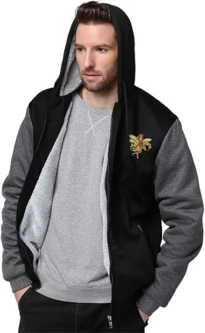 Classical Fairy Men's Thick Hoodies Heavyweight Sweatshirt Fleece Warm Jackets