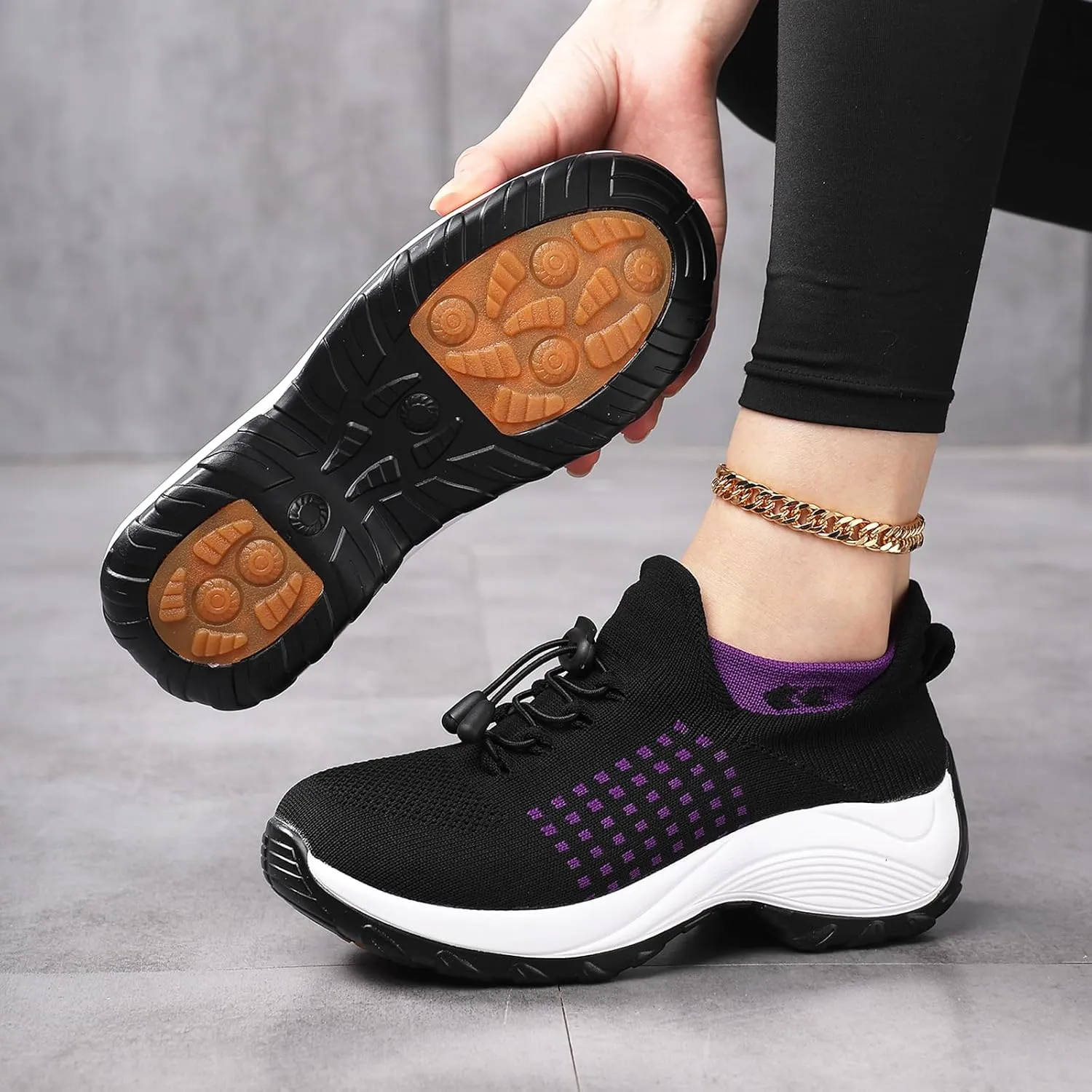 Comfort Wear Shoes for Women Men Fashion Comfortwear Orthopedic Shoe Ortho Breathable Shoes for Plantar Fasciitis Air Cushion Slip-On Orthopedic Diabetic Walking Shoes Orthofeet Sneakers