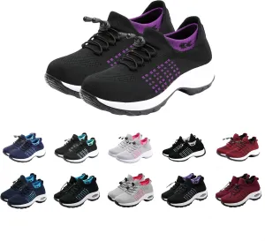 Comfort Wear Shoes for Women Men Fashion Comfortwear Orthopedic Shoe Ortho Breathable Shoes for Plantar Fasciitis Air Cushion Slip-On Orthopedic Diabetic Walking Shoes Orthofeet Sneakers
