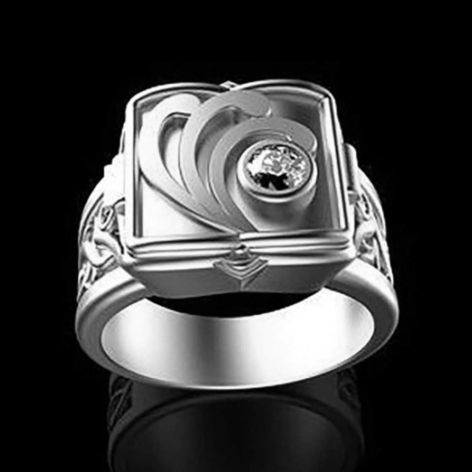 Concave Convex Openable Lid Rings - Creative Fashion Irregular Rings for Women, Teen Girls & Men - New Year & Valentine's Gift