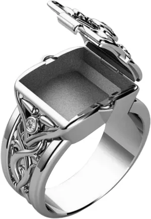 Concave Convex Openable Lid Rings - Creative Fashion Irregular Rings for Women, Teen Girls & Men - New Year & Valentine's Gift
