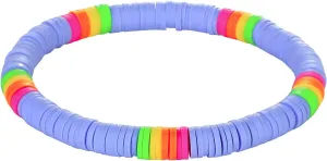 CQUAN CHI Colorful Friendship Bracelets Heishi Beaded Stretch Bracelets Classic Beaded Bracelets For Women