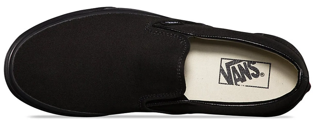 Customizable Slip-On - Black Monochrome