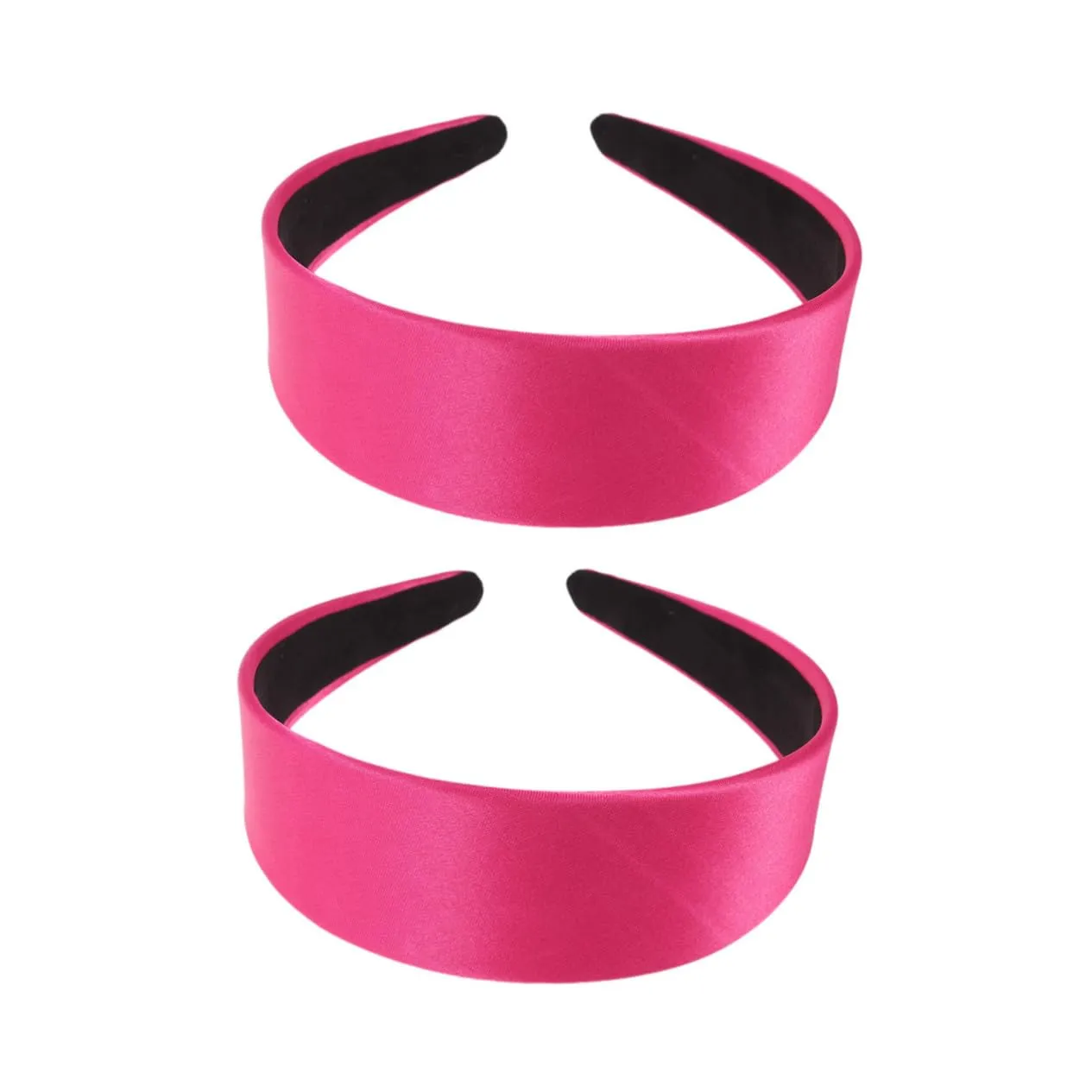 DOITOOL 2sets Hair Hoops Solid Headband Elegant for Women Girls Velvet Hairband Fashion Design 2pcs*2