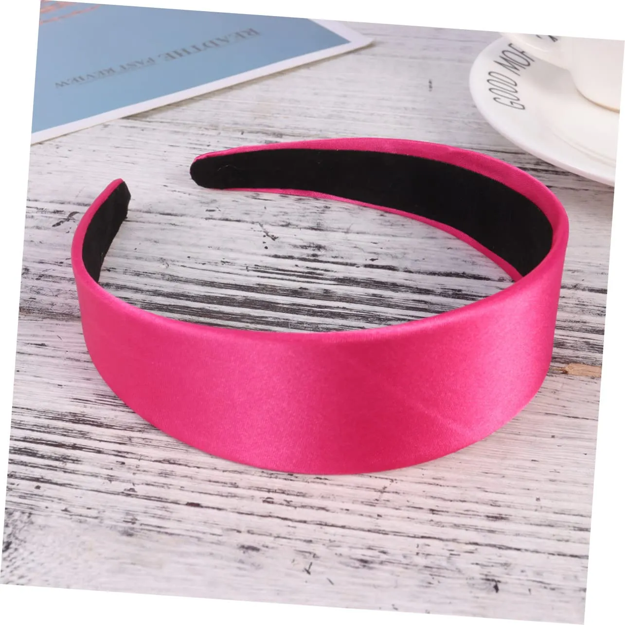 DOITOOL 2sets Hair Hoops Solid Headband Elegant for Women Girls Velvet Hairband Fashion Design 2pcs*2
