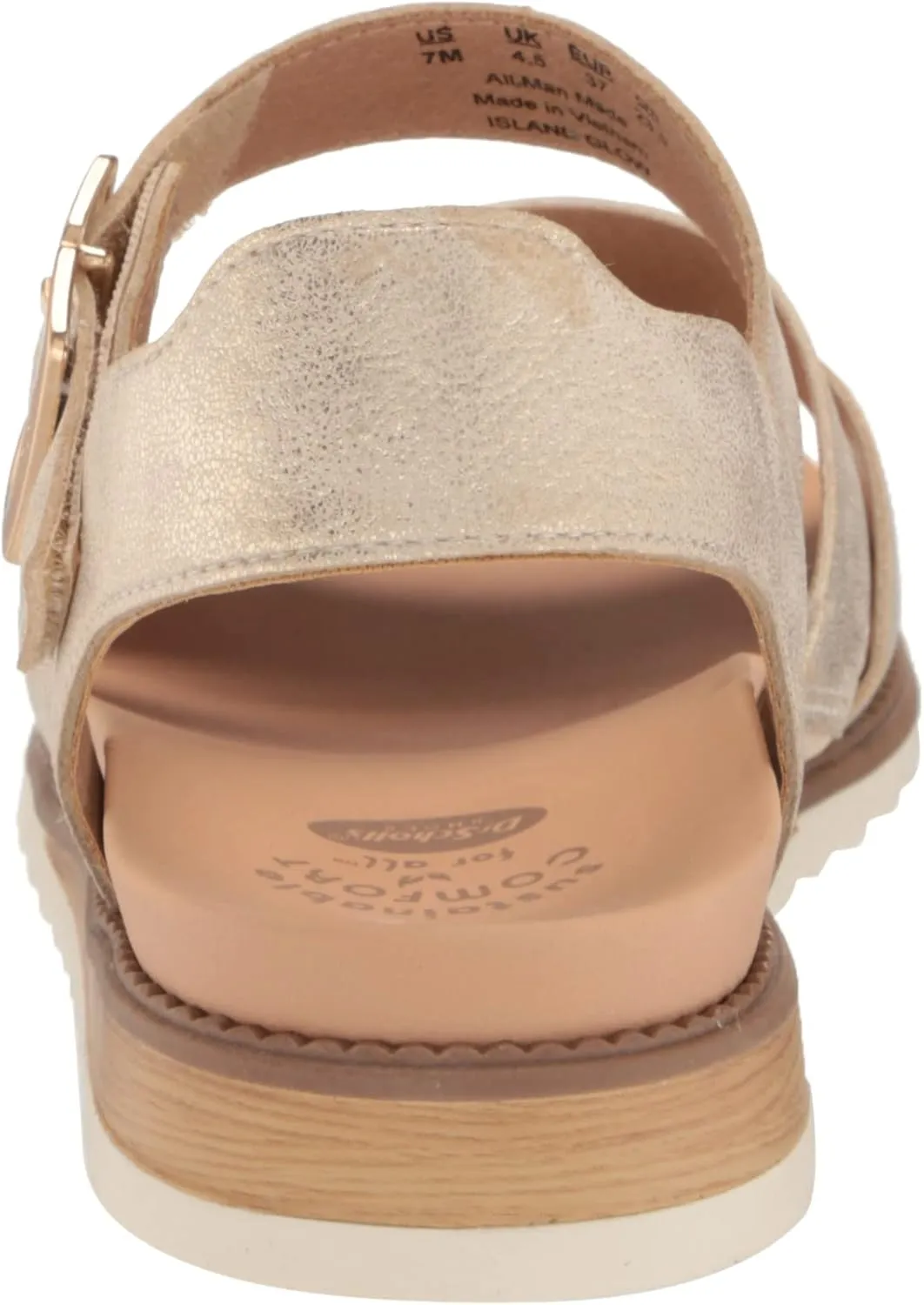 Dr. Scholl's Shoes Women's Island Glow Flat Sandal