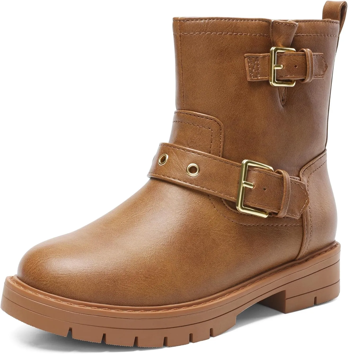 DREAM PAIRS Girls Ankle Boots Waterproof Side Zipper Booties for Little Kid/Big Kid