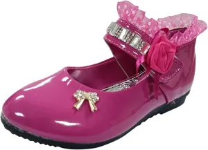 Dress Shoes for Girls,0-12 Years Children Kid Baby Girls Flower Leather Single Shoes Soft Dance Princess Shoes