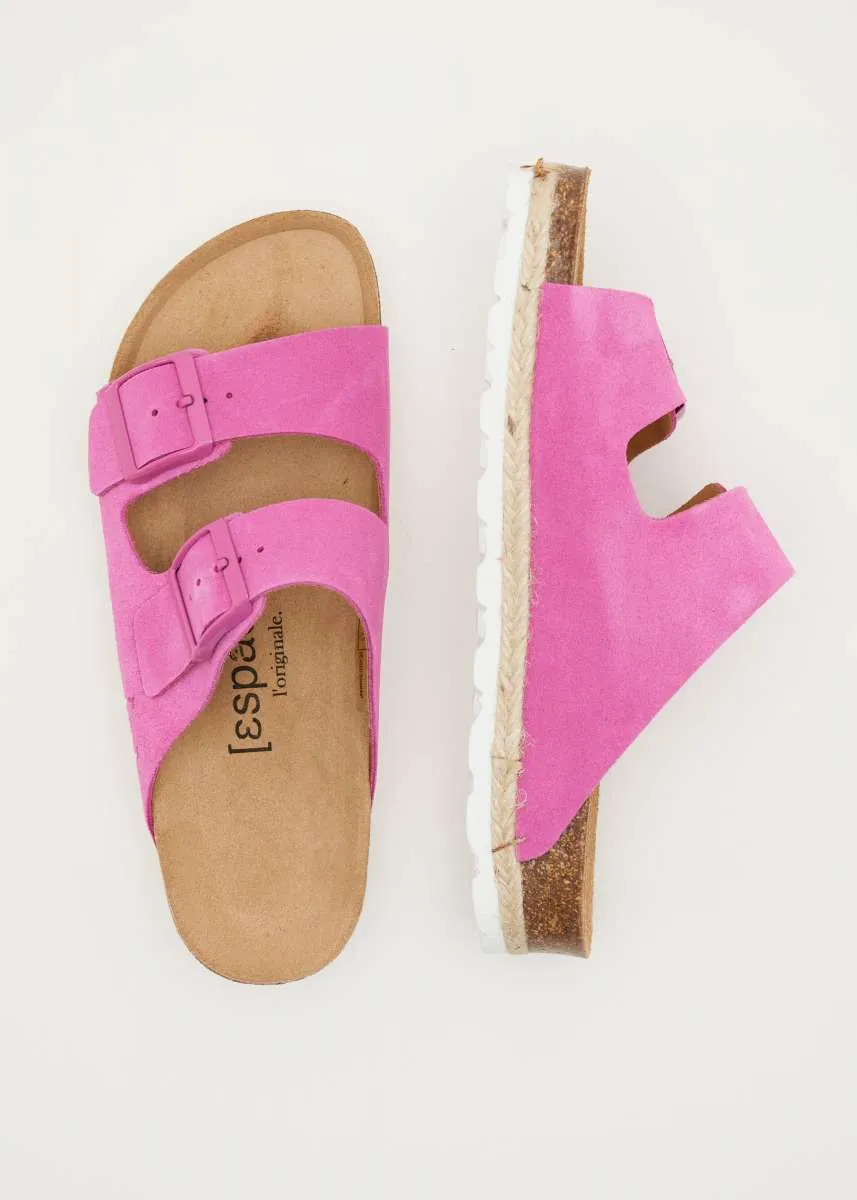 Espadrij Ami Velour - Fuchsia