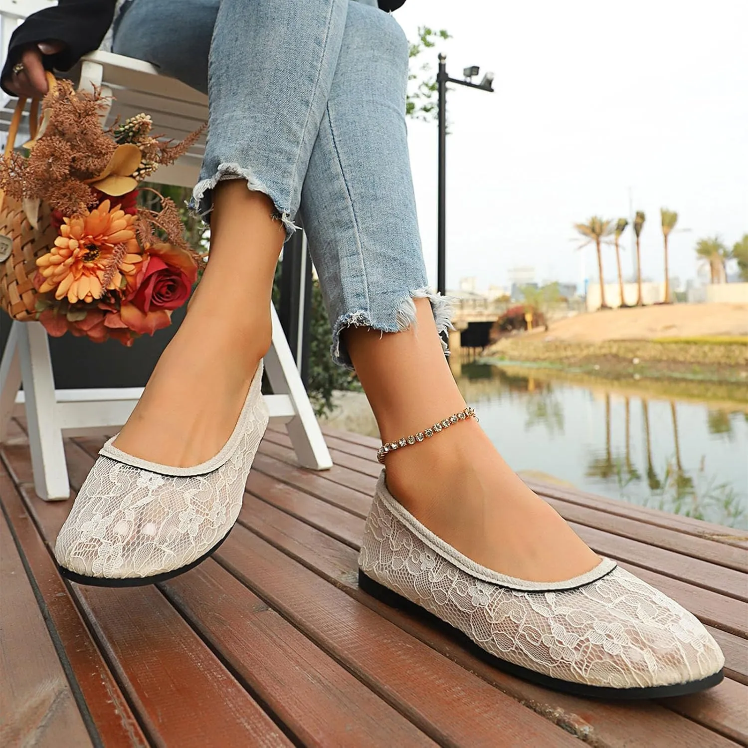 Fashion Roman Low Heel Strap Flat Bottom Square Toe Beach Women Sandals Plus Size Shoe