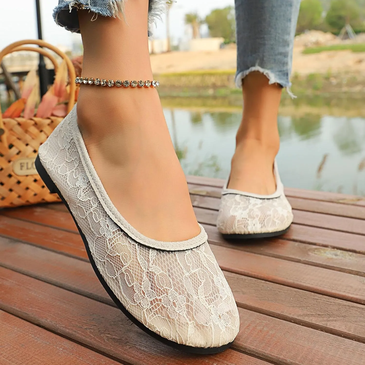 Fashion Roman Low Heel Strap Flat Bottom Square Toe Beach Women Sandals Plus Size Shoe