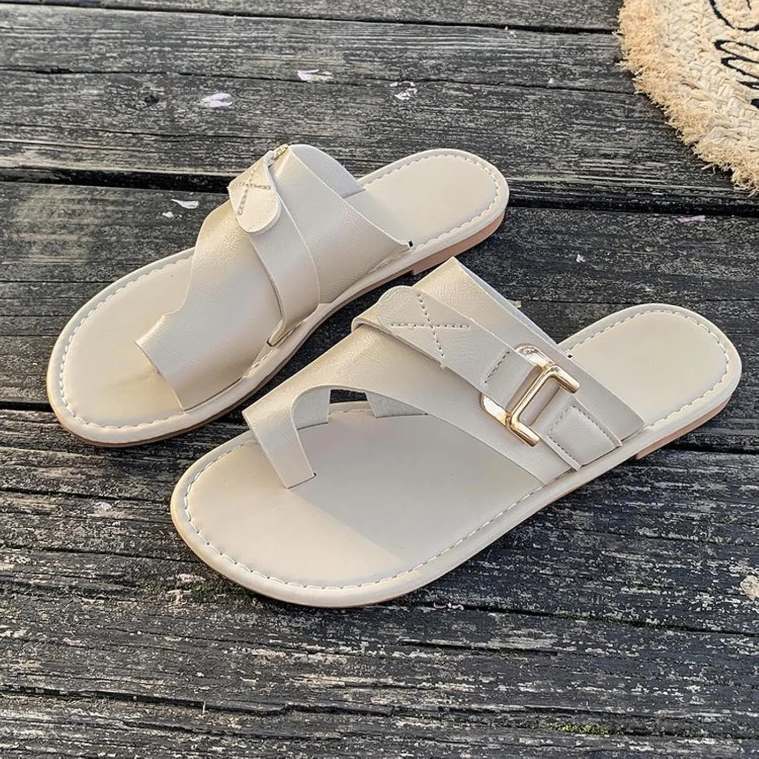 Fashion Slides Slippers for Summer Summer Home Household Indoor Slip Thick Soled PVC Women Slippers