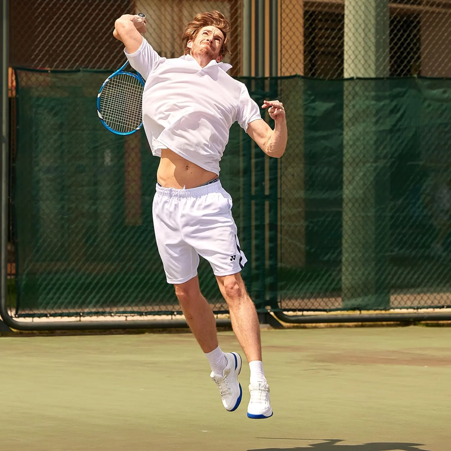 FitVille Mens Wide Pickleball Shoes All Court Tennis Shoes with Arch Support for Plantar Fasciitis