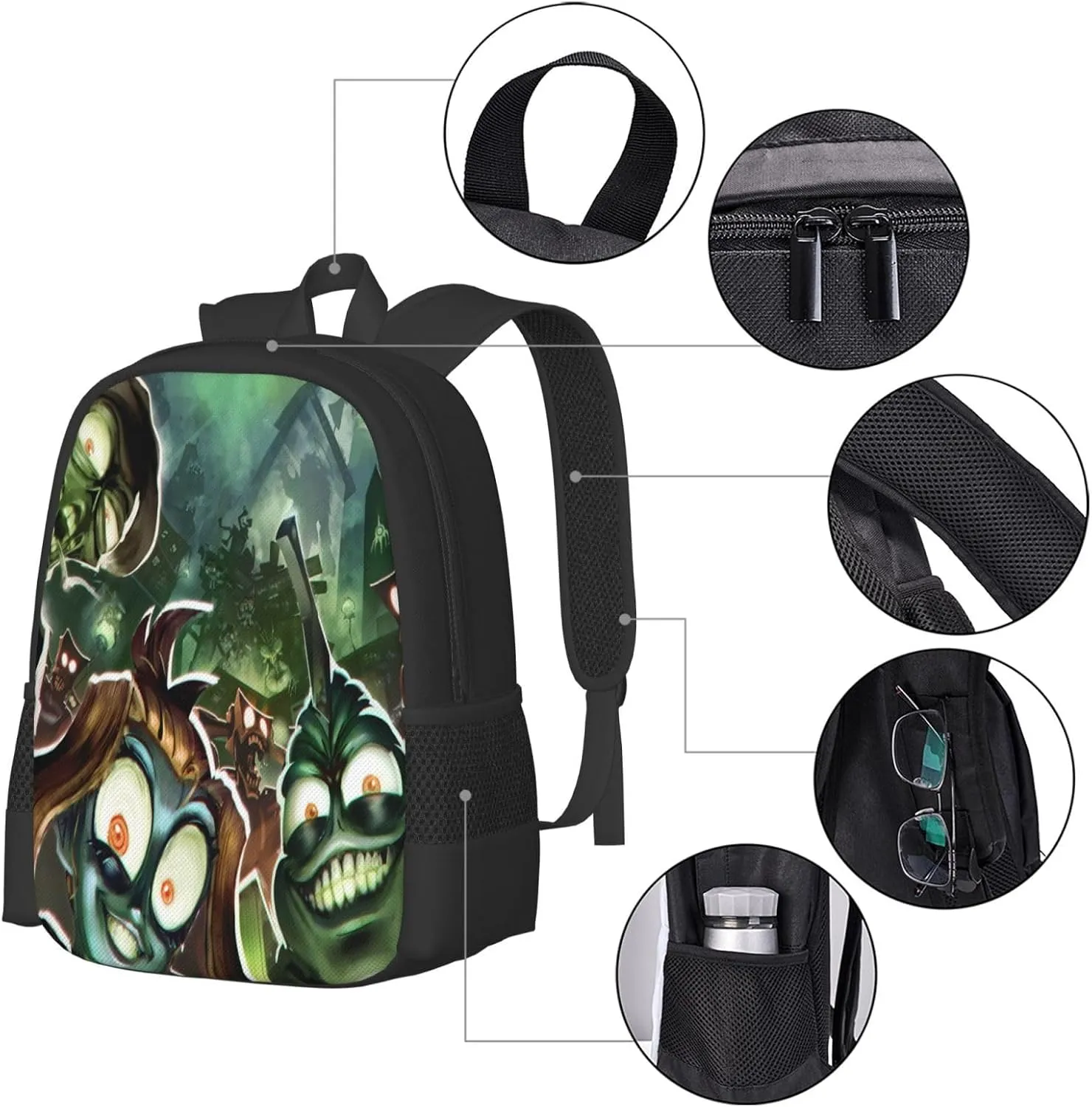 Gaslight District Backpack Lightweight Large Capacity Laptop Backpack Travel Backpacks For Unisex