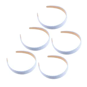Gatuida Plaid Hair Bands Set for Women Stylish Headbands Hair Hoops for Events