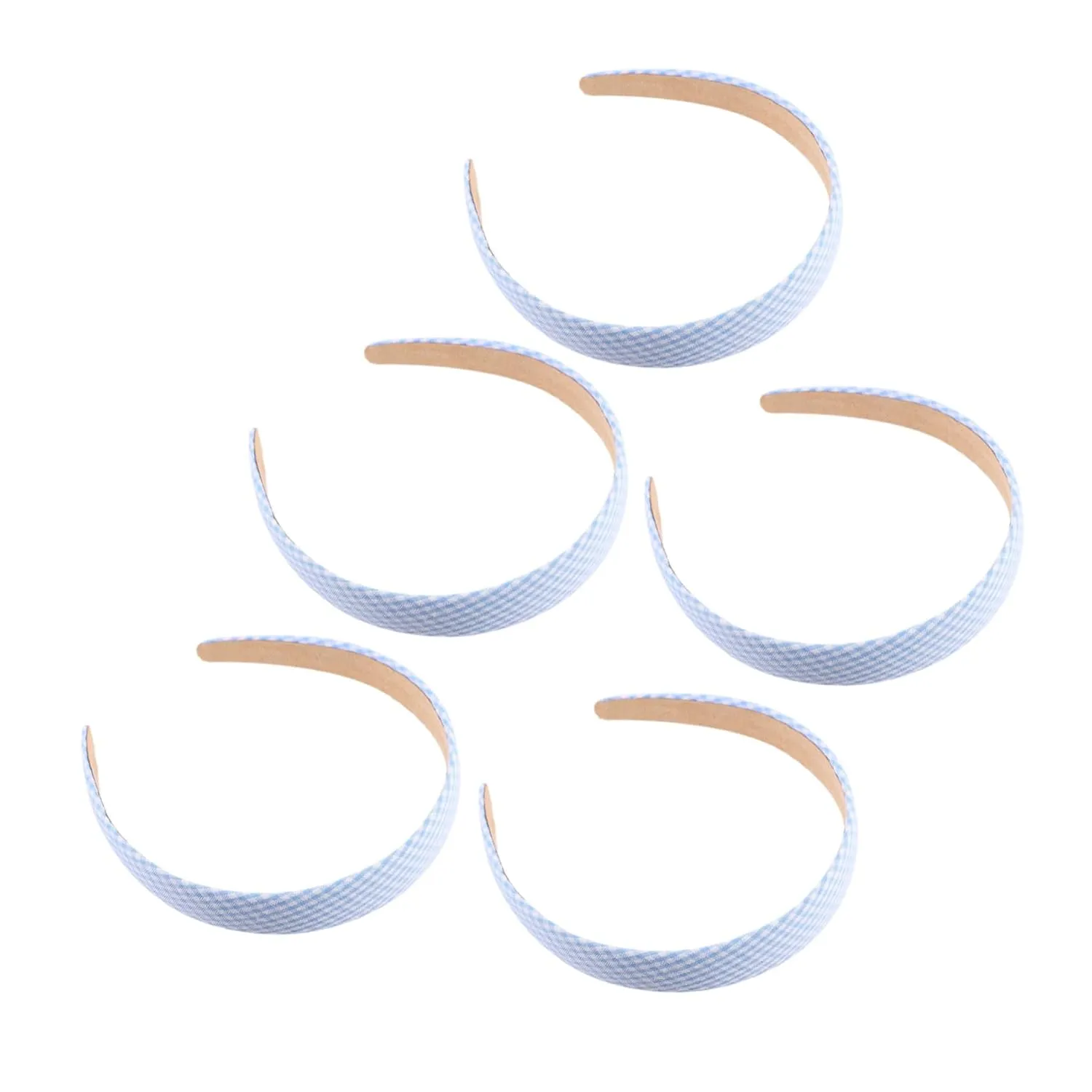 Gatuida Plaid Hair Bands Set for Women Stylish Headbands Hair Hoops for Events