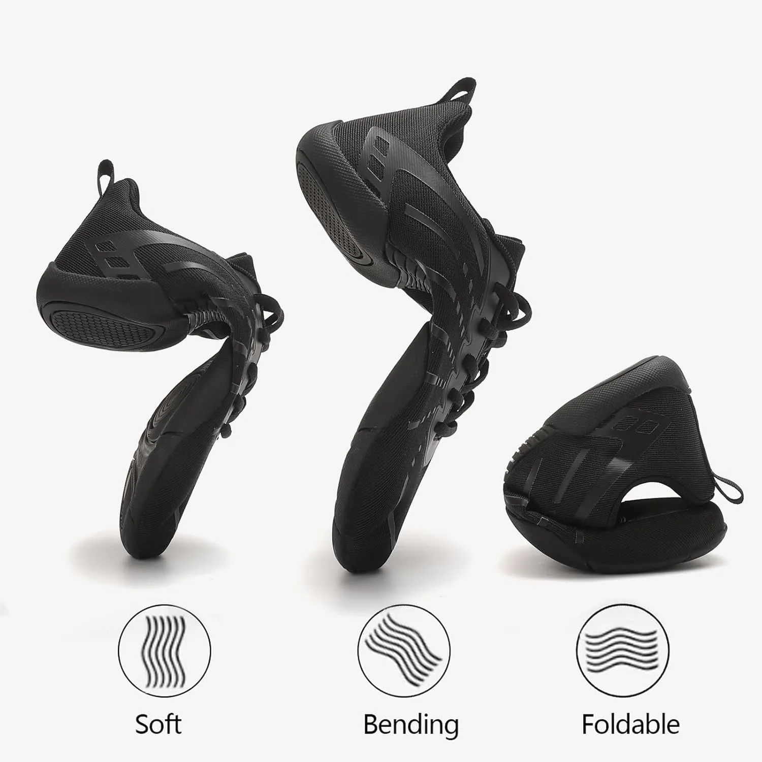 Girls Black Cheer Shoes Lightweight Cheerleading Shoes Youth Cheer Competition Sneakers Athletic Training Dance Tennis Walking Shoes Size Little Kid 13 to Women Size 10